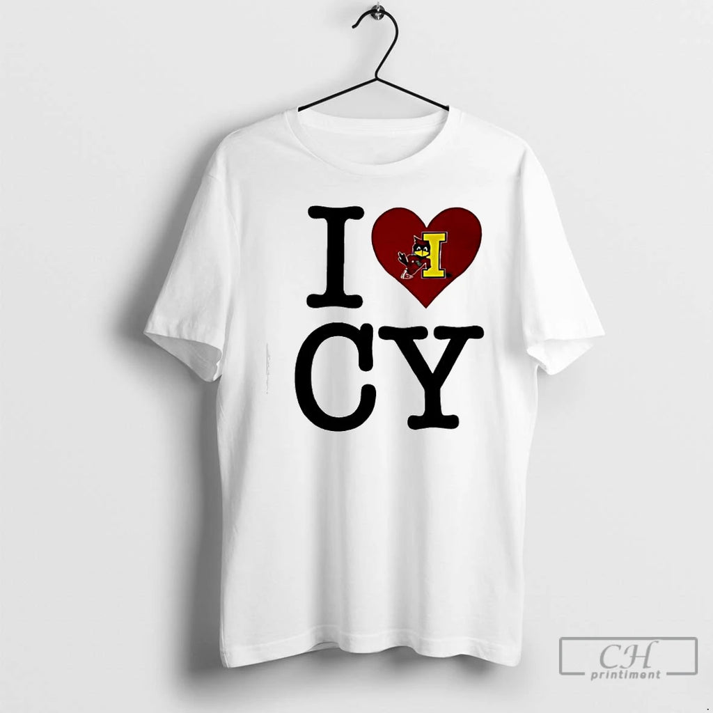 Classic Iowa State Cyclones I Heart Cy