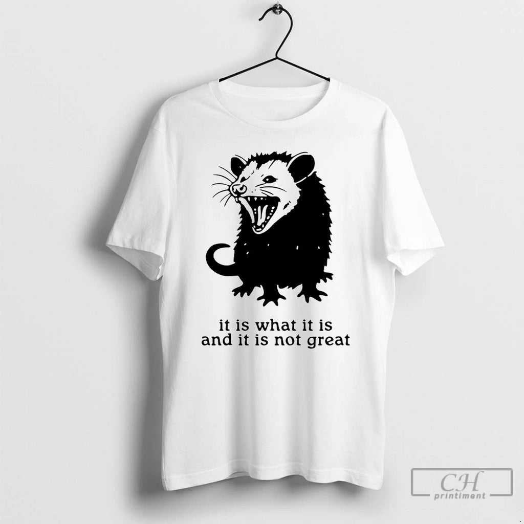 Classic It Is What It Is And It Is Not Great Rat T Shirts Sweater