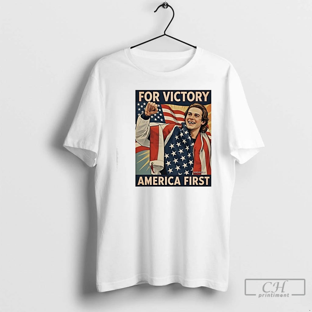 Classic Jack Hughes Missing Teeth For Victory America First Retro