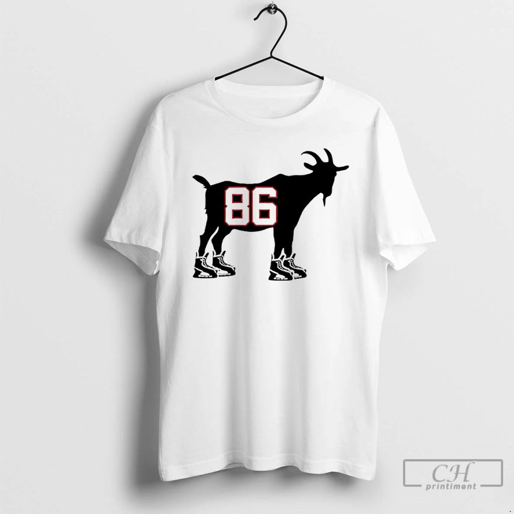 Classic Jack Hughes New Jersey Devils Goat 86