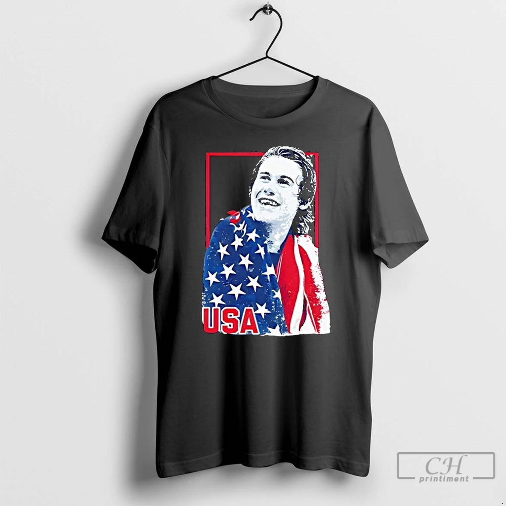 Classic Jack Hughes Usa Gold Hockey Retro