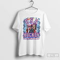 Classic Jack Hughes Usa Hockey Golden Goal 2026 Champions American Flag Olympic Vintage T Shirts