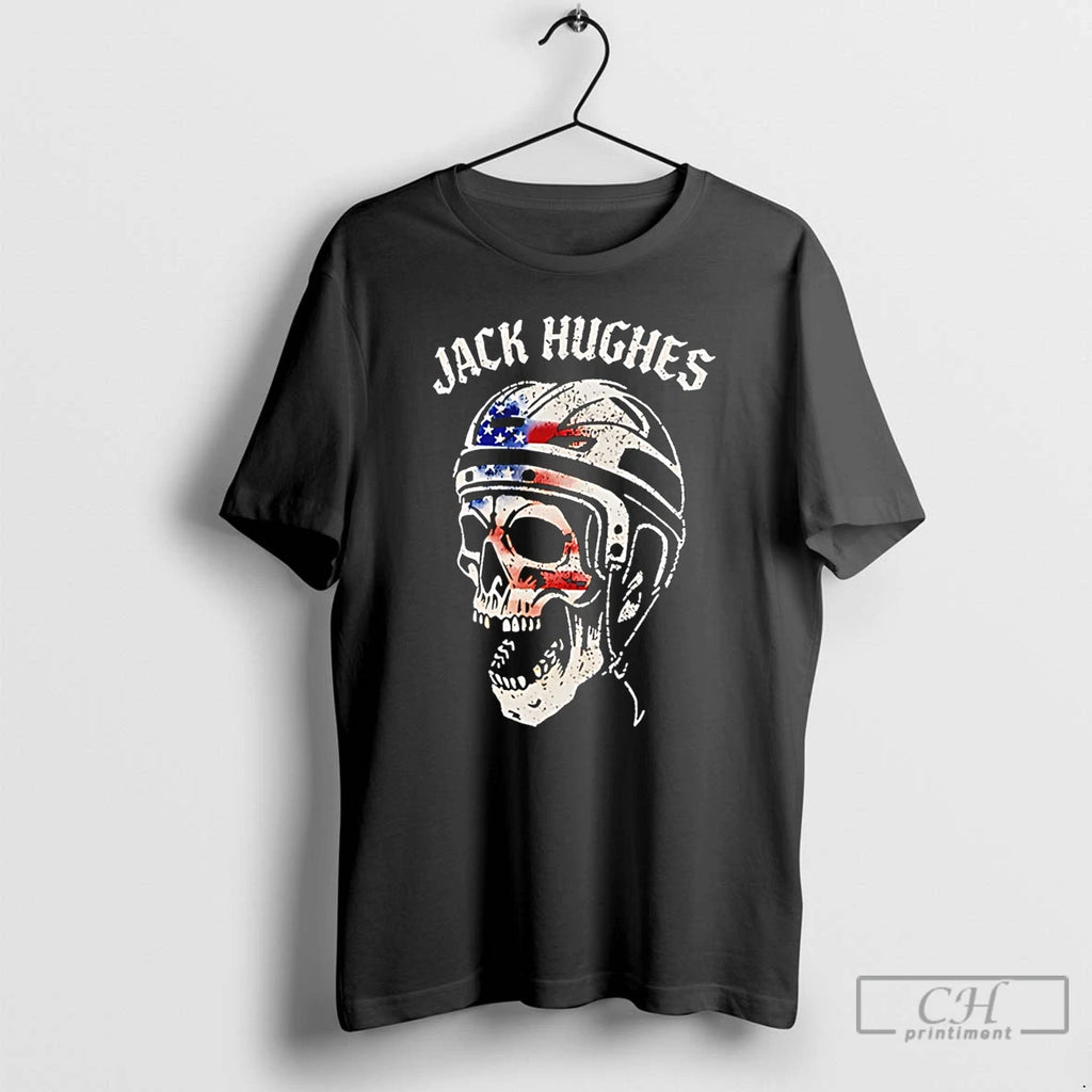 Classic Jack Hughes Usa Hockey Skull