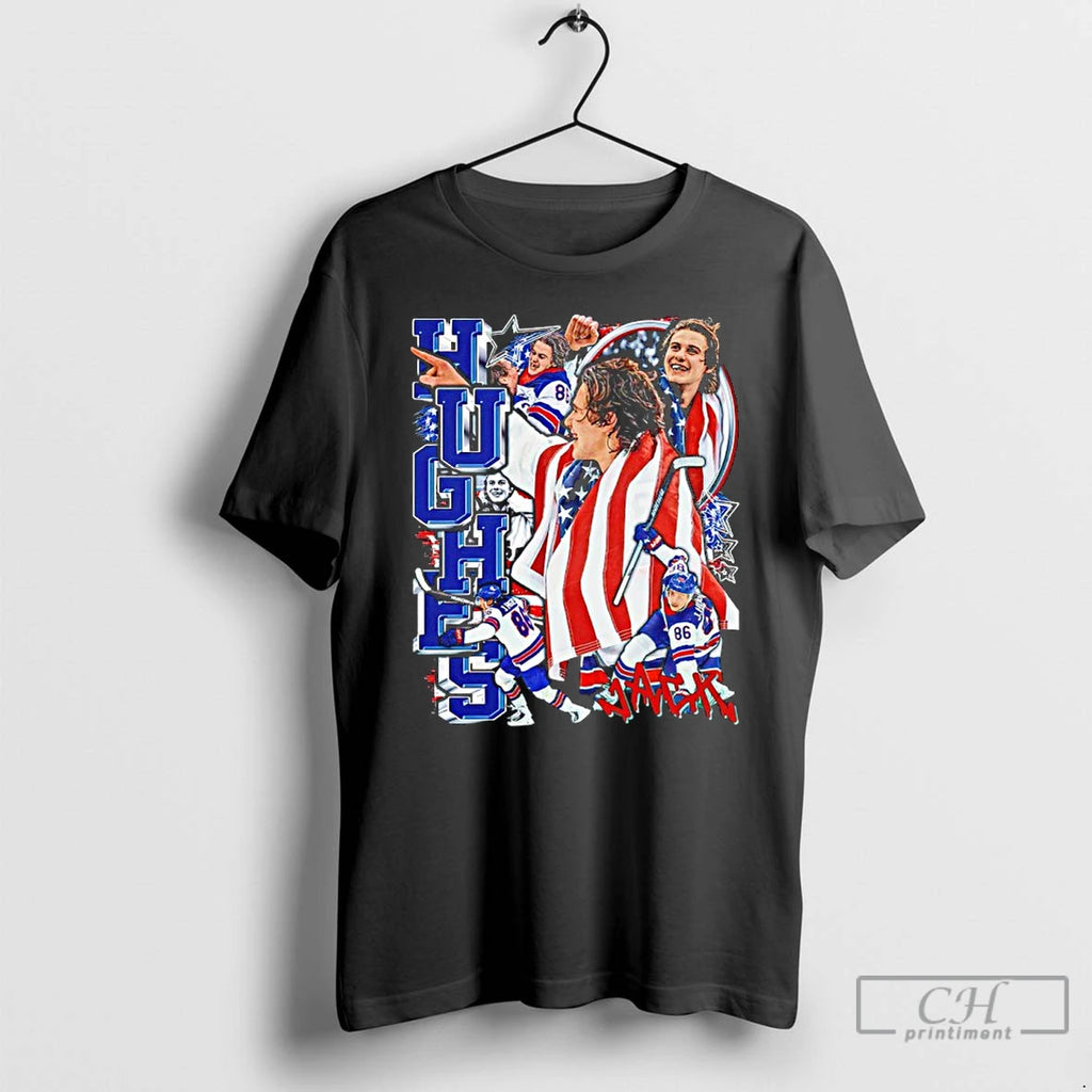 Classic Jack Hughes Usa Hockey Team I Love My Country