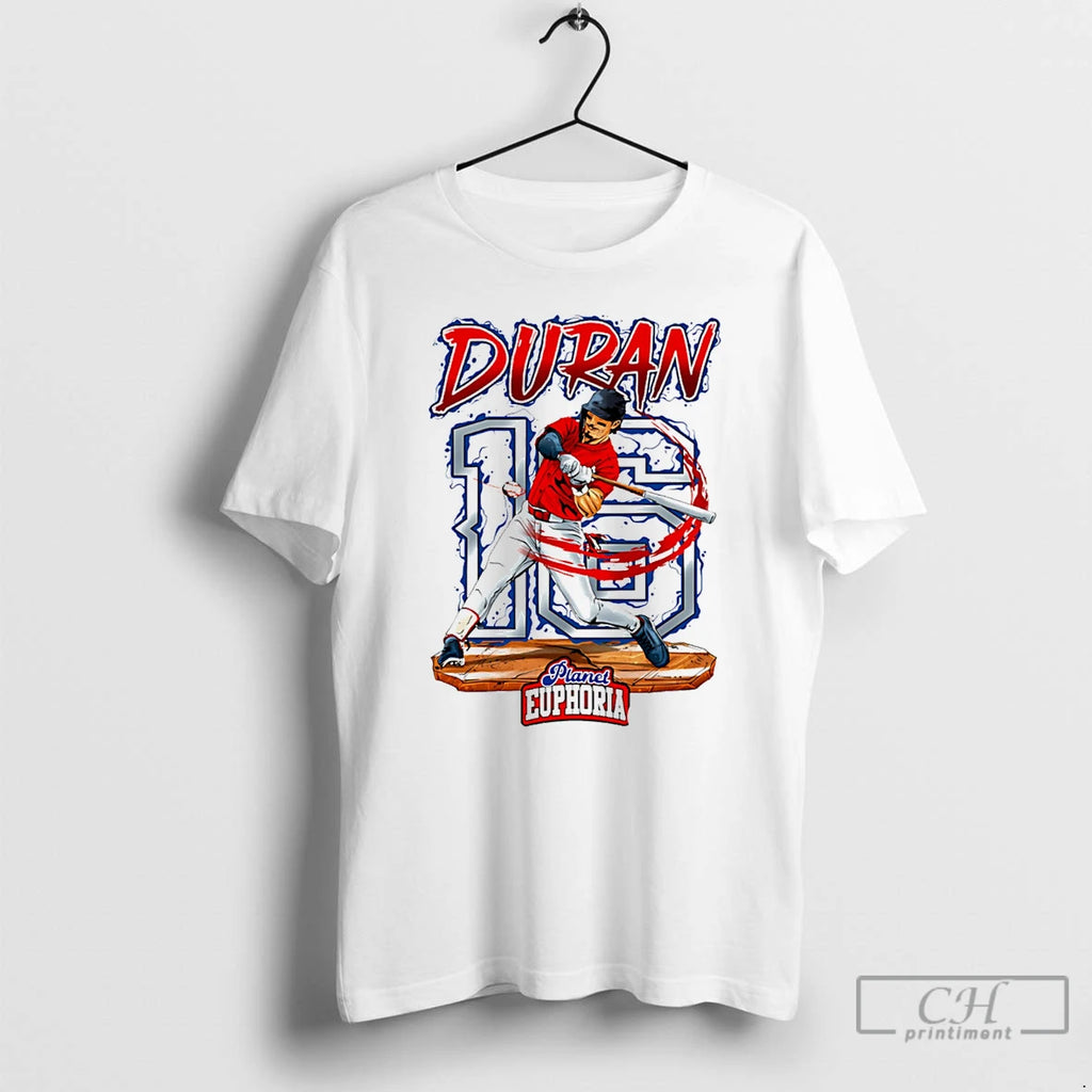Classic Jarren Duran Boston Red Sox Hand Drawn Artwork
