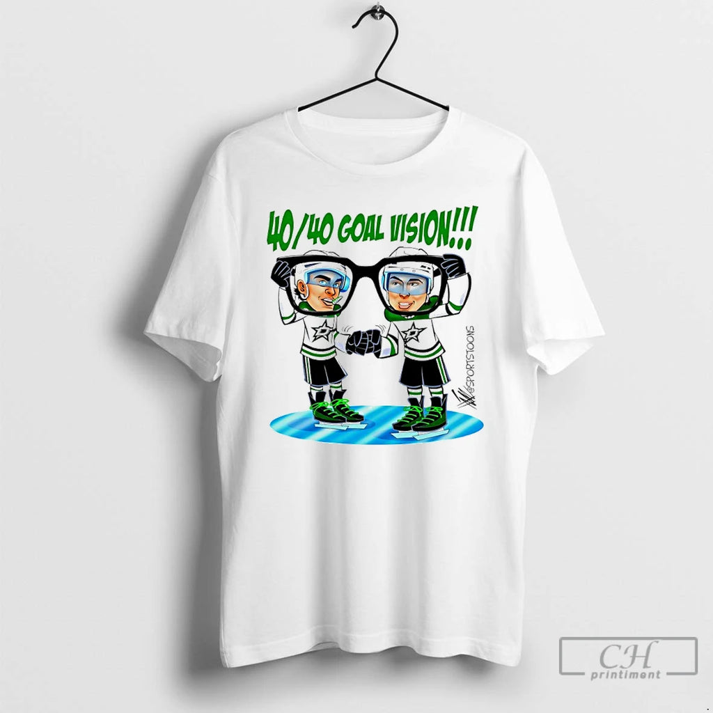 Classic Jason Robertson And Roope Hintz Dallas Stars 40 Goal Vision