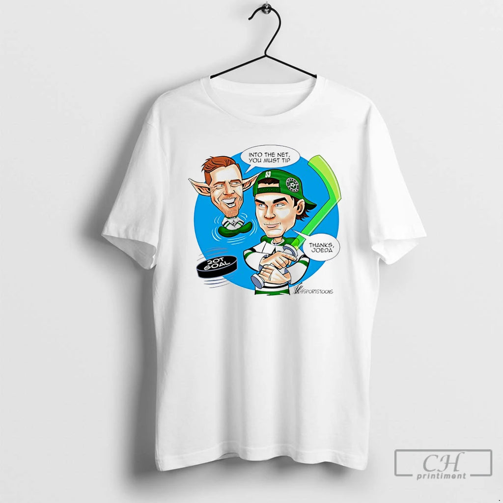 Classic Joe Pavelsk Wyatt Johnston Dallas Stars Victory 20t Goal