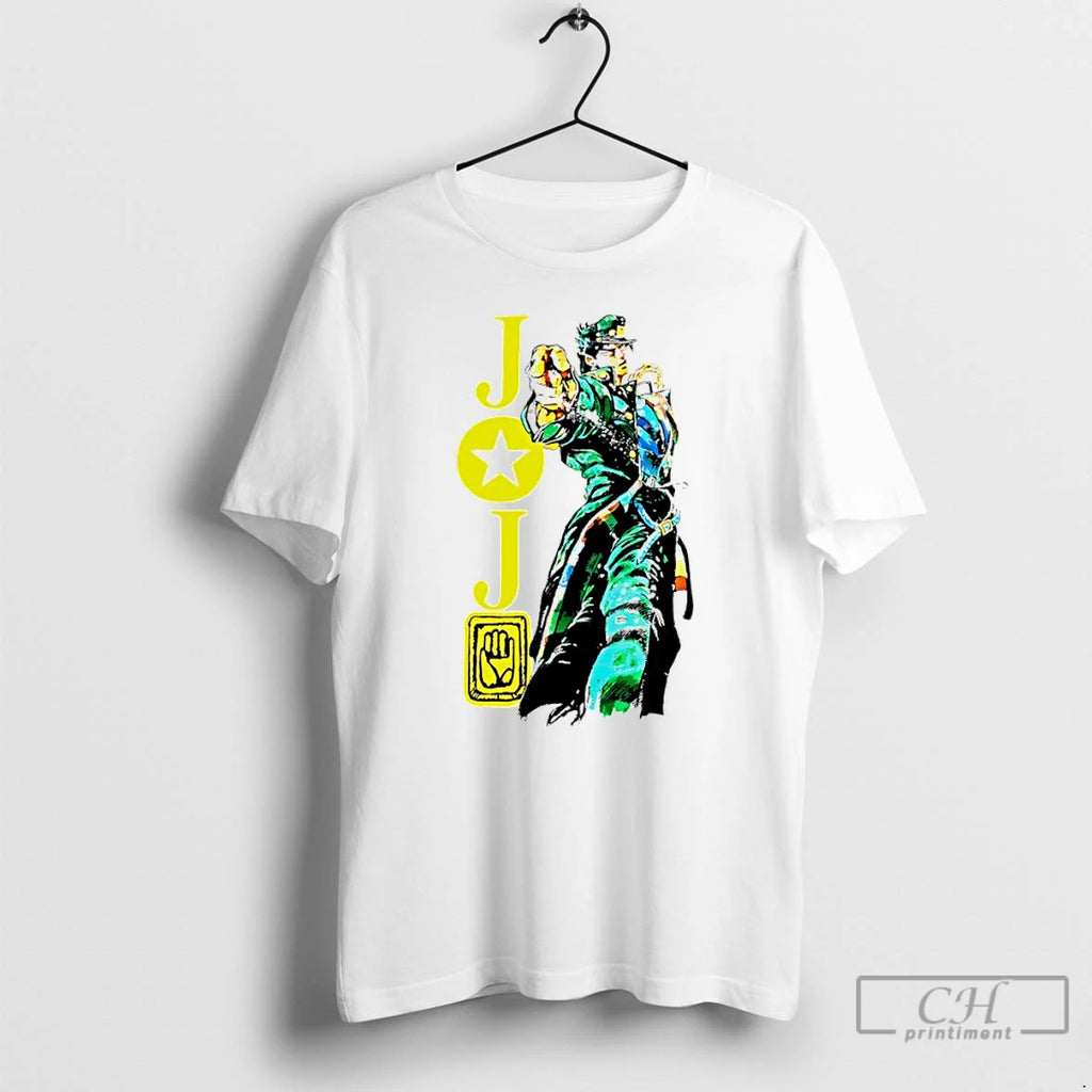 Classic Jotaro Kujo Anime Cartoon