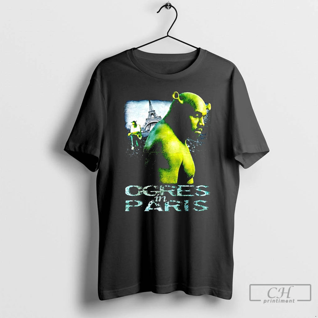 Classic Kanye West X Shrek Ogres In Paris Meme