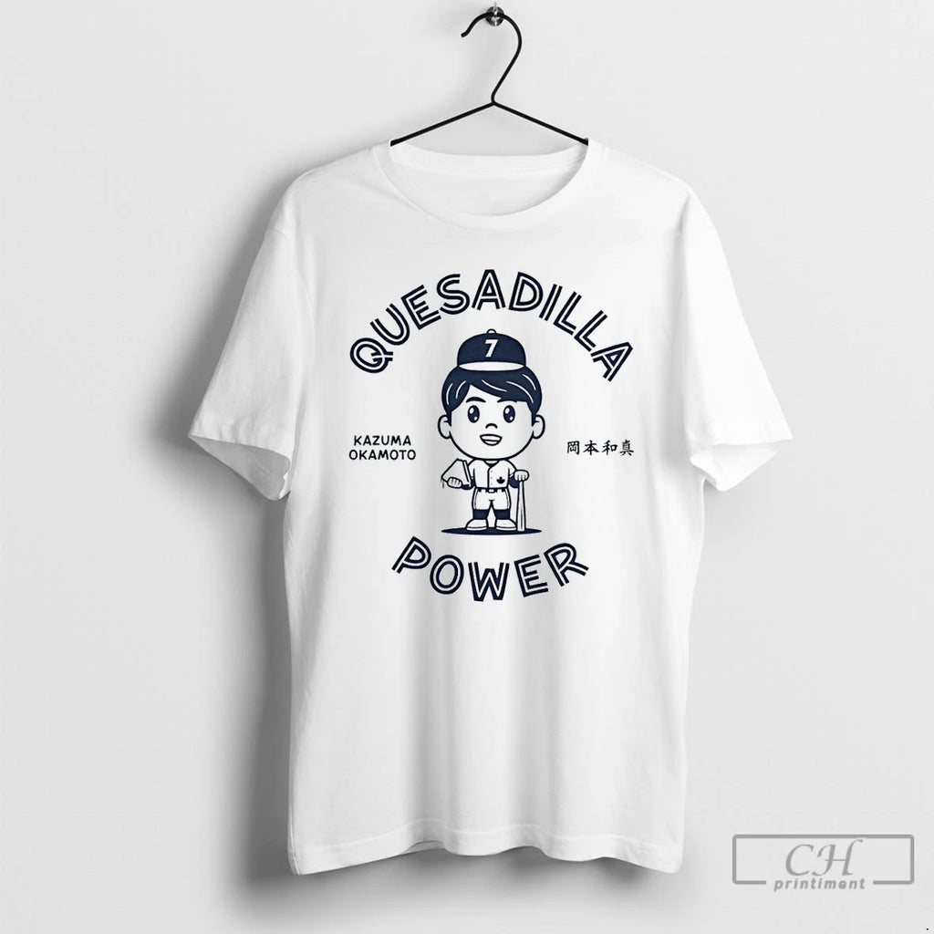 Classic Kazuma Okamoto Toronto Baseball Quesadilla Power