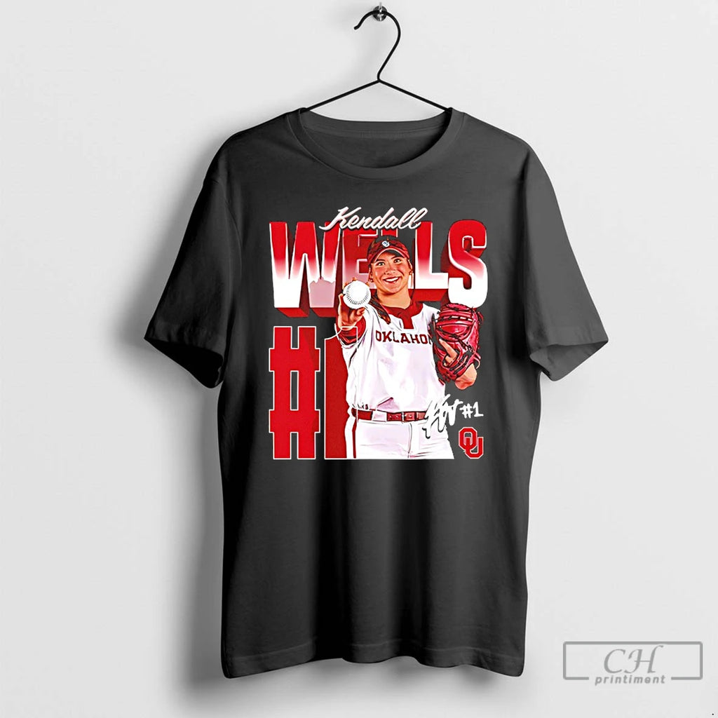 Classic Kendall Wells 1 Oklahoma Sooners Softball Graphic