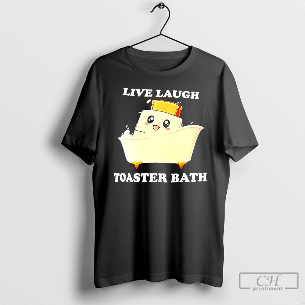 Classic Live Laugh Toaster Bath Cartoon