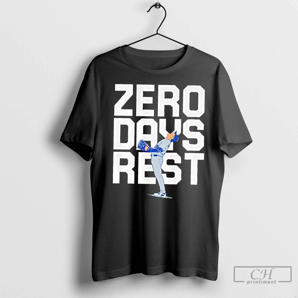 Classic Los Angeles Dodgers Yoshinobu Yamamoto Zero Days Rest