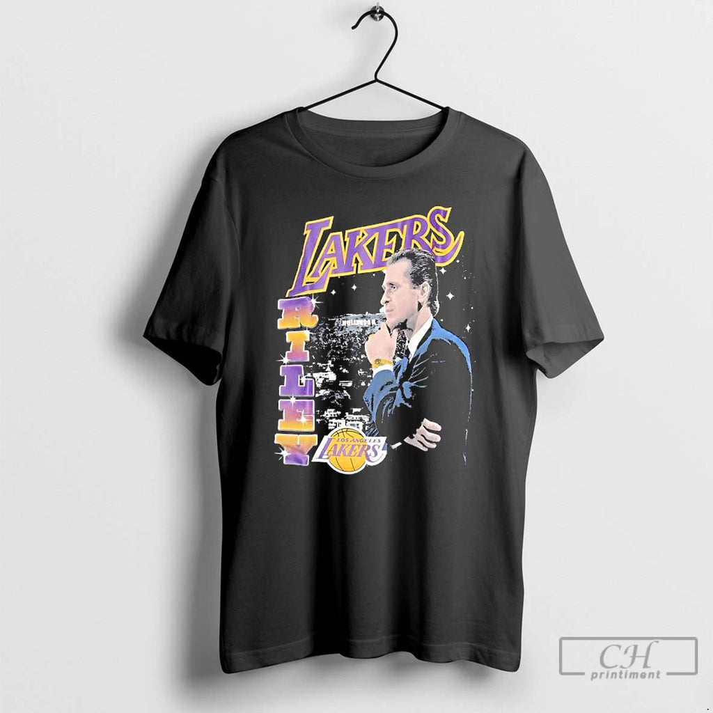 Classic Los Angeles Lakers Head Coach Pat Riley