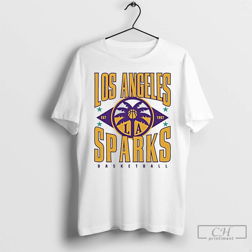 Classic Los Angeles Sparks Est 1997 Vintage