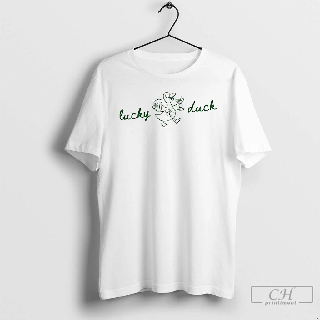 Classic Lucky Duck Shamrock St Patricks Day 2026