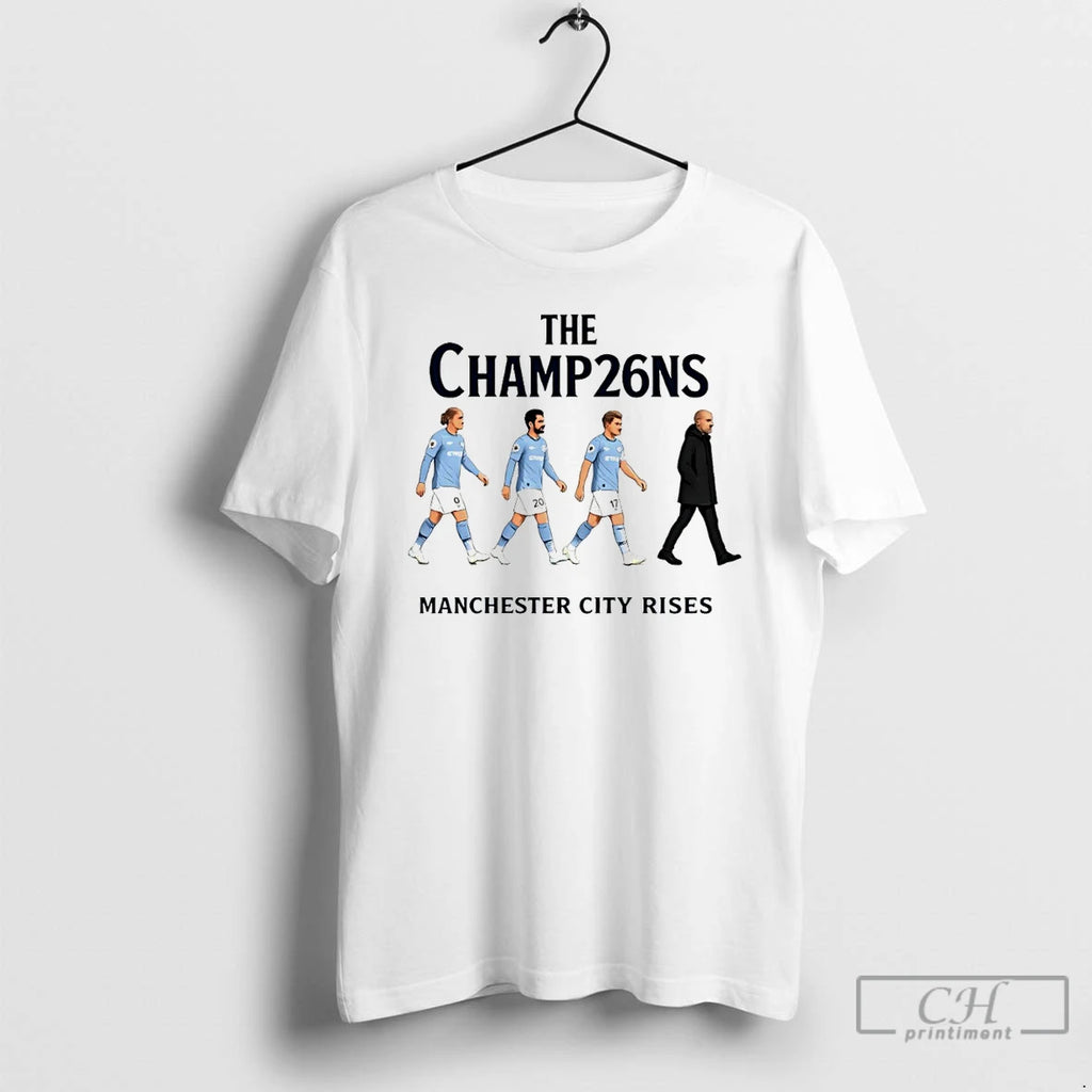 Classic Manchester City Rises The Champions Abbey Road 2026