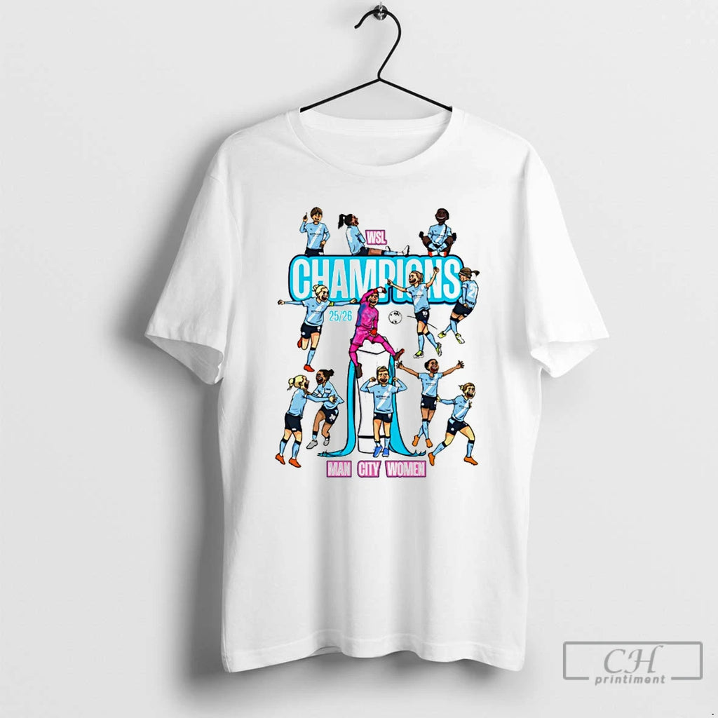 Classic Manchester City Womens Super League Winners 25 26