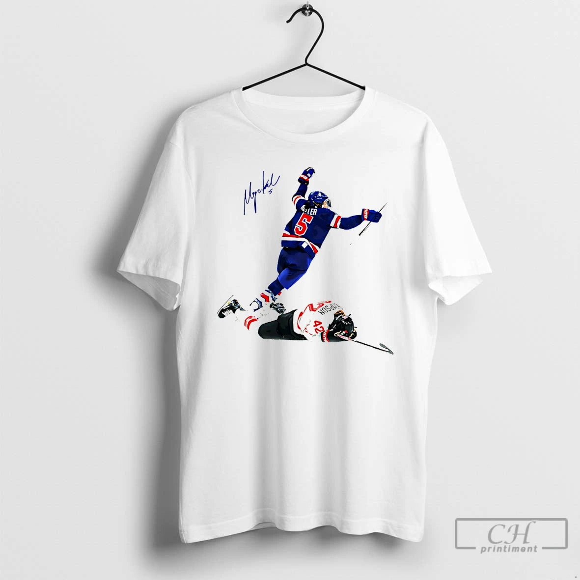Classic Megan Keller Winner Golden Goal Usa Hockey Olympic 2026 Signature