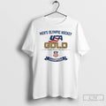 Classic Mens Olympic Hockey Usa Gold Milano Cortina Italy 2026 Usa Hockey Champions T Shirts