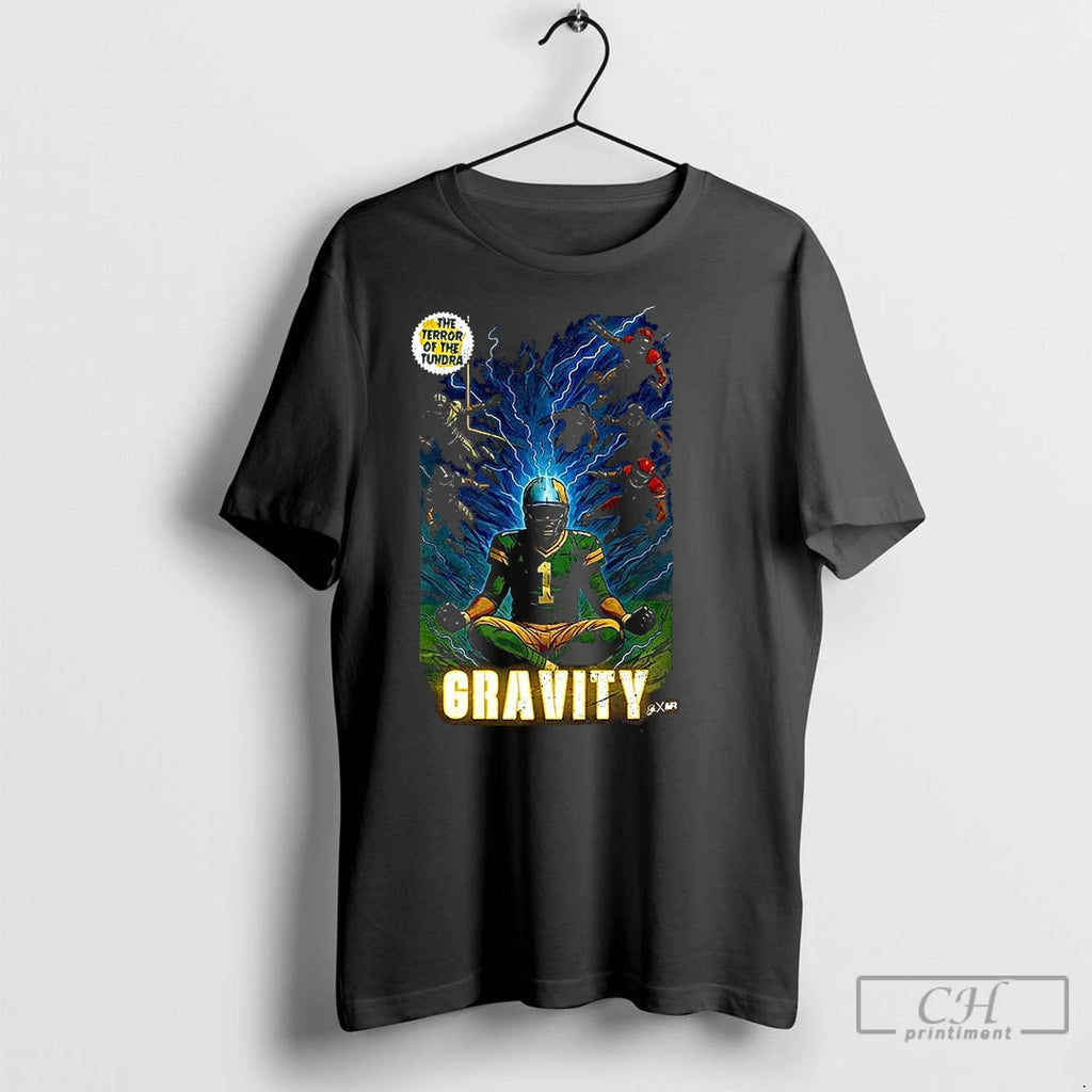Classic Micah Parsons Gravity Green Bay Packers Gravity Comic