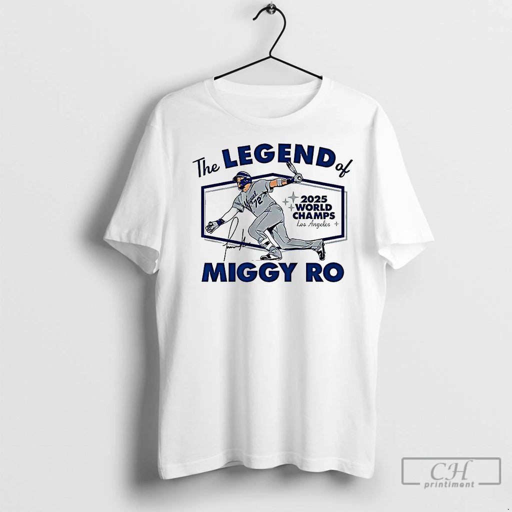 Classic Miguel Rojas World Series Champions 2025 The Legend Of Miggy Ro Signature
