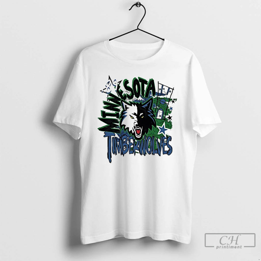 Classic Minnesota Timberwolves Basketball 89 Hardwood Classics