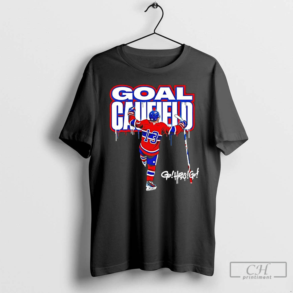 Classic Montreal Canadiens Cole Caufield Goal Caufield