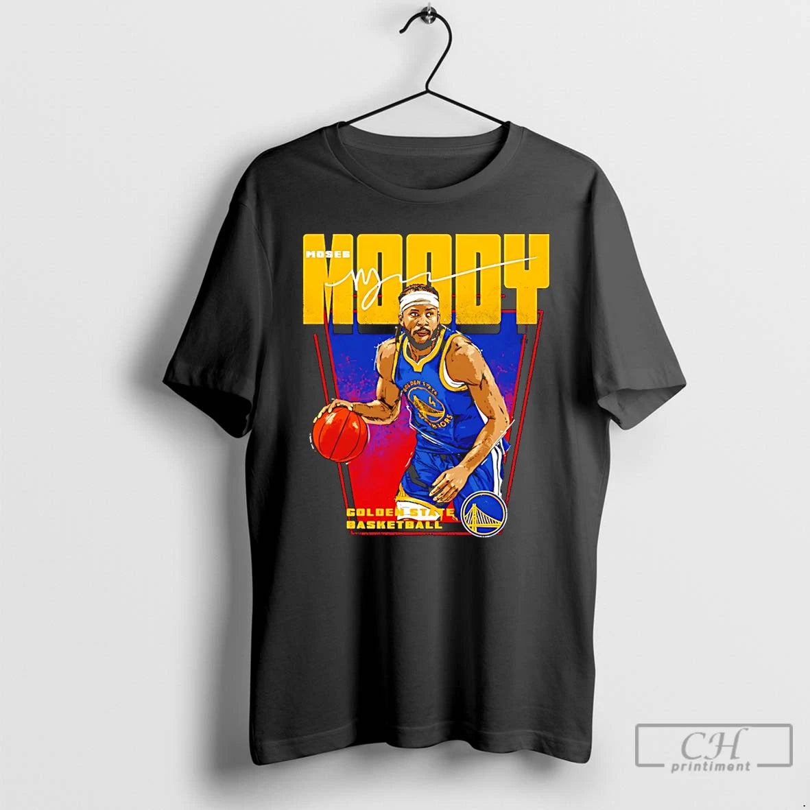 Classic Moses Moody Golden State Warriors Premiere Signature