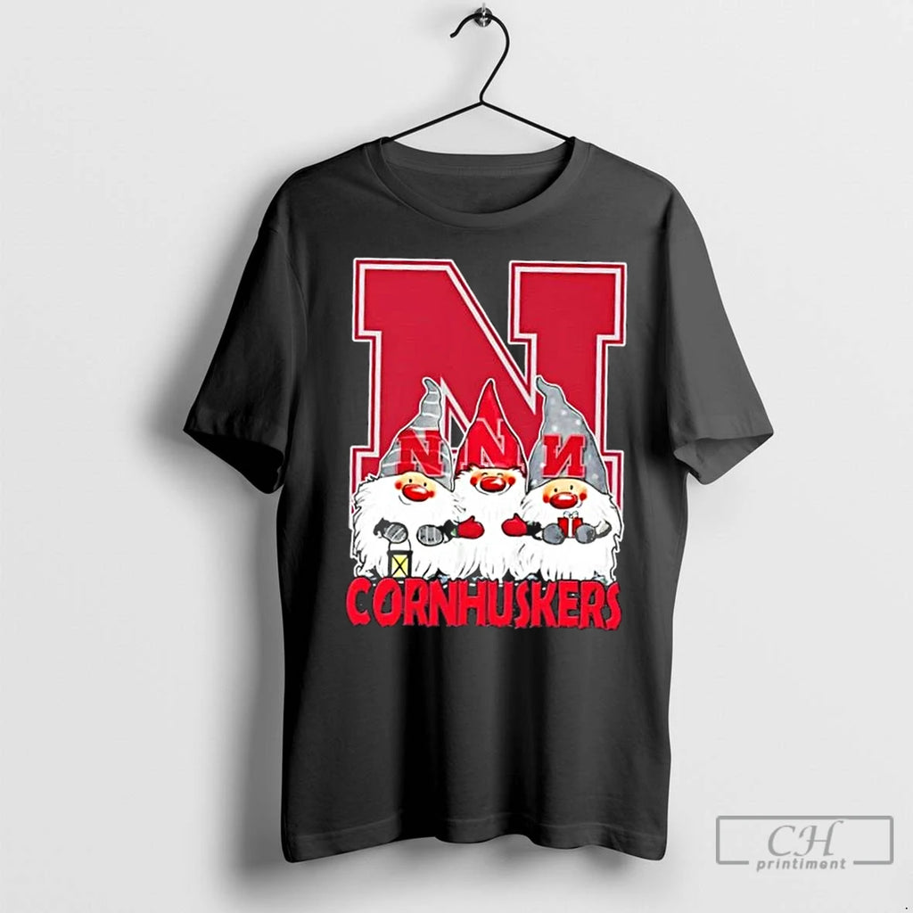 Classic Nebraska Cornhuskers X Gnomes Xmas Christmas