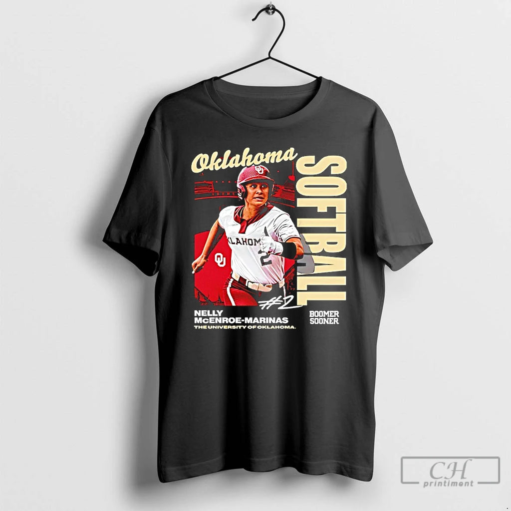 Classic Nelly Mcenroe Marinas 2 Oklahoma Sooners Softball Graphic