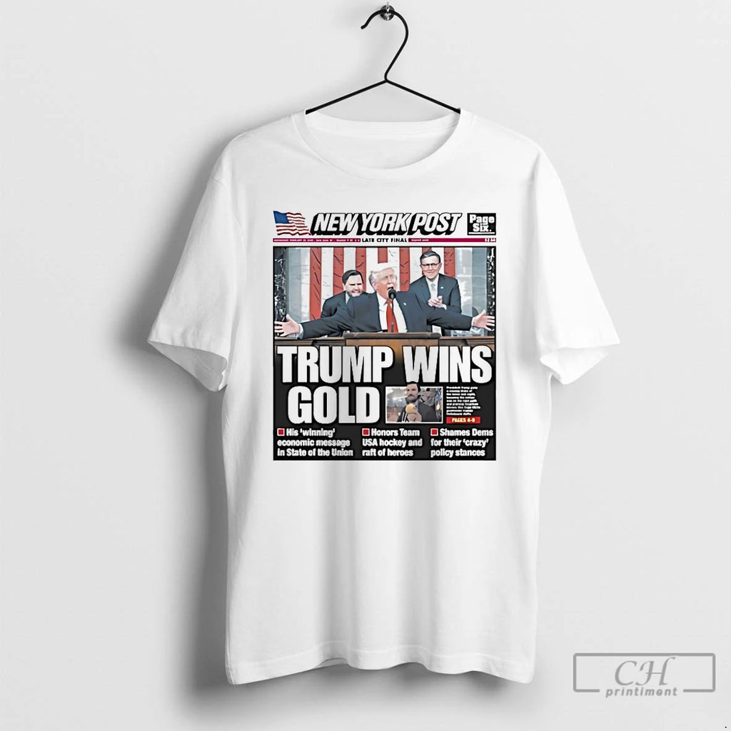 Classic New York Post Trump Wins Gold