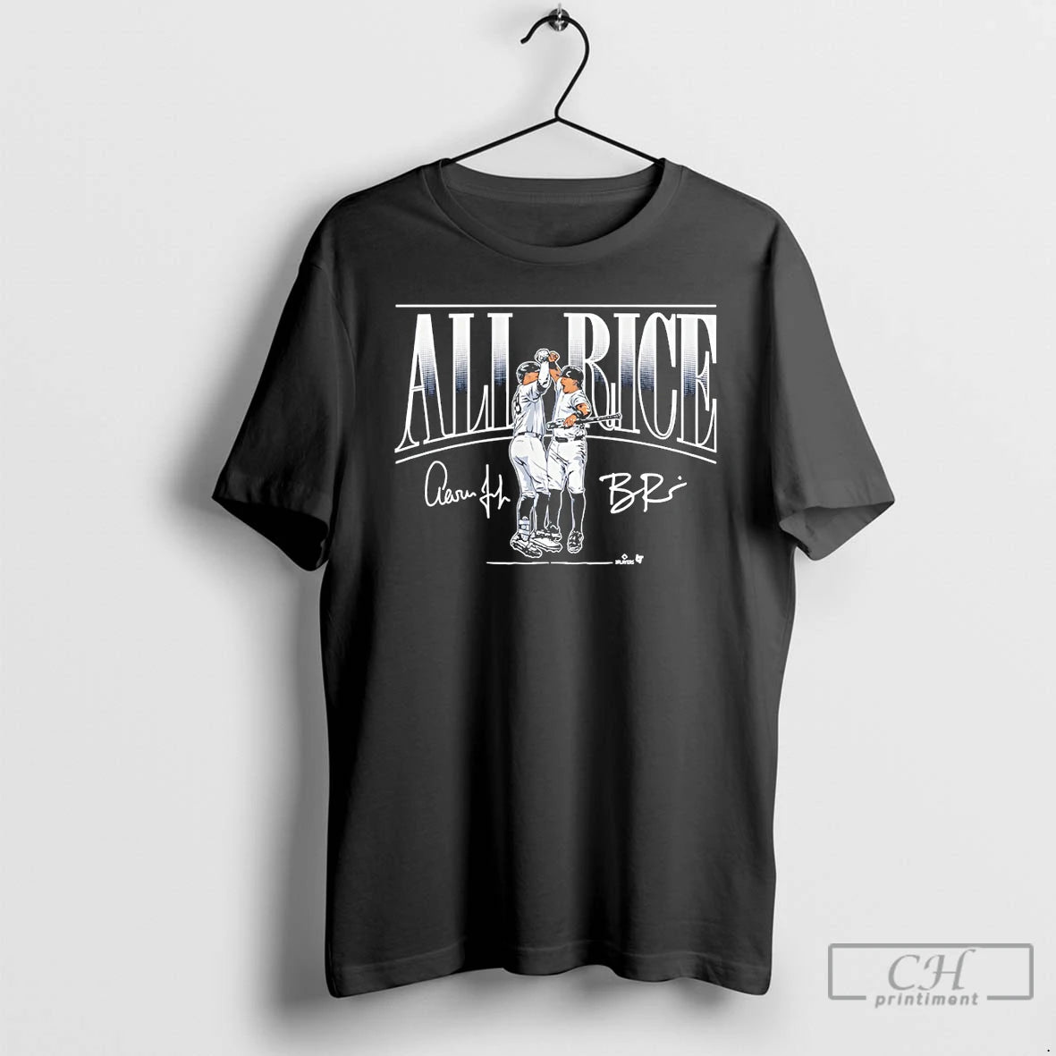 Classic New York Yankees Aaron Judge And Ben Rice All Rice Signature T Shirts Sweater