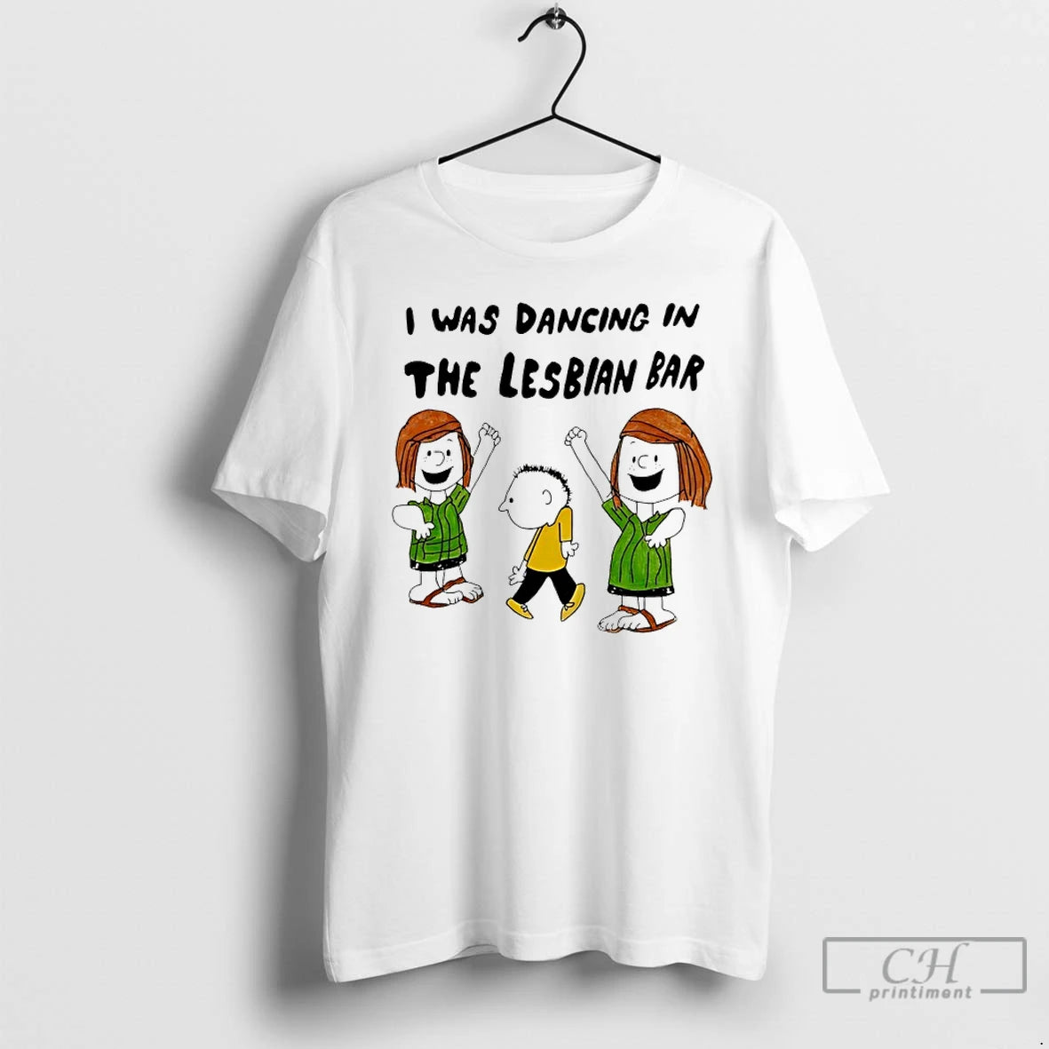 Classic Peanuts Characters I Was Dancing In The Lesbian Bar