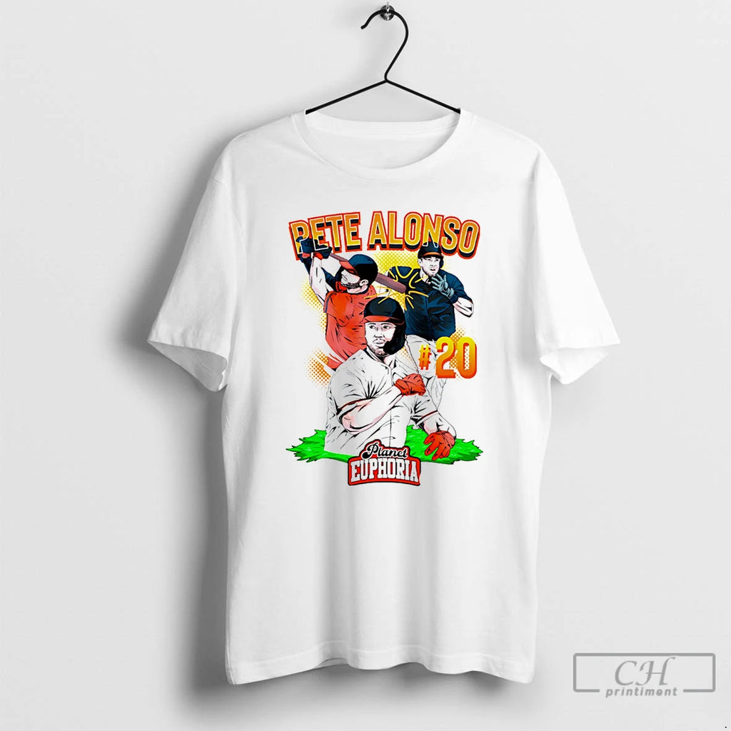 Classic Pete Alonso Baltimore Orioles Hand Drawn Artwork