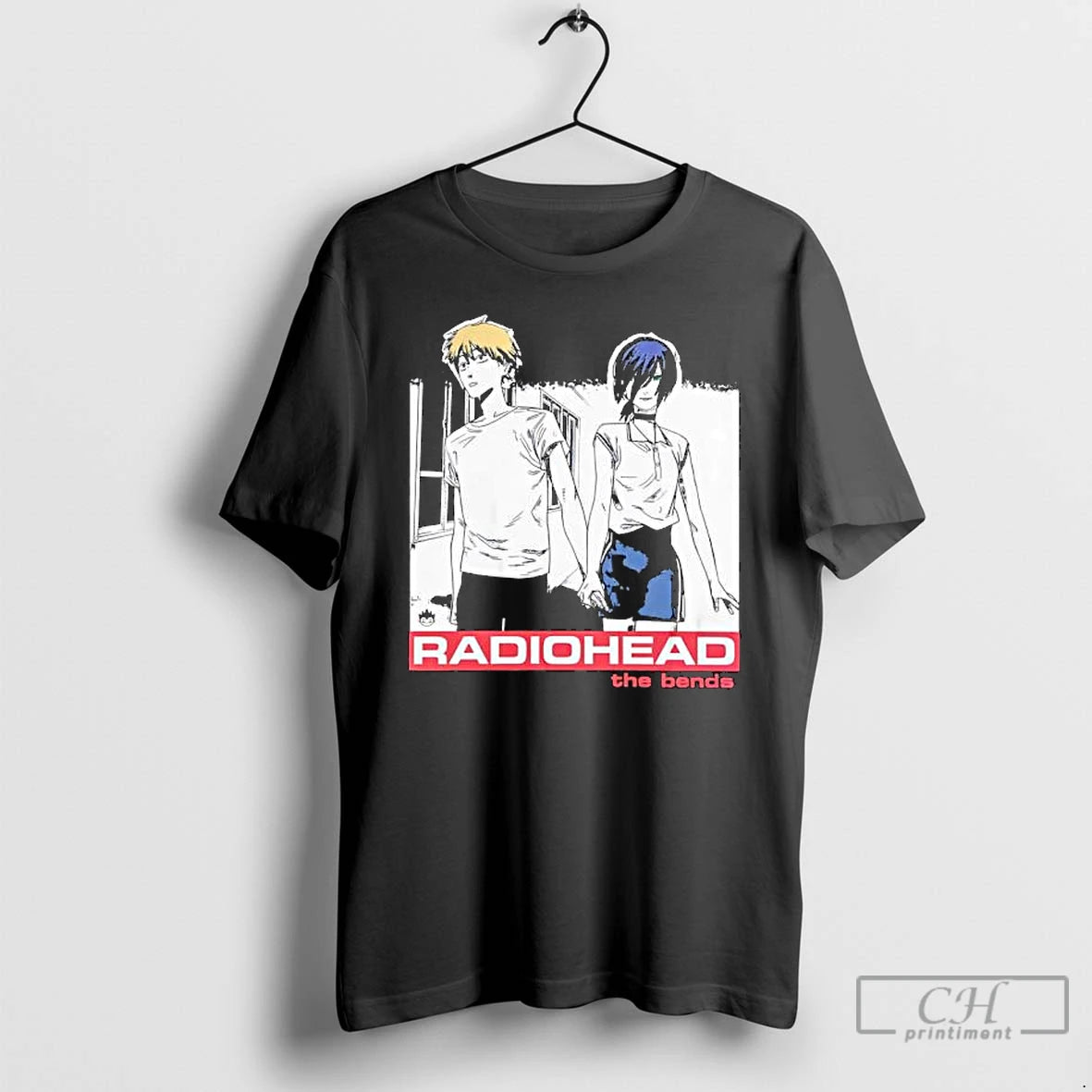 Classic Radioheads Album The Bends Chainsaw Man Anime Series