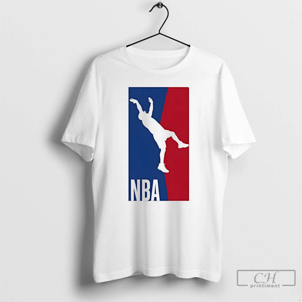 Classic Sga Flopping Moment Okc Thunder Nba Parody Logo