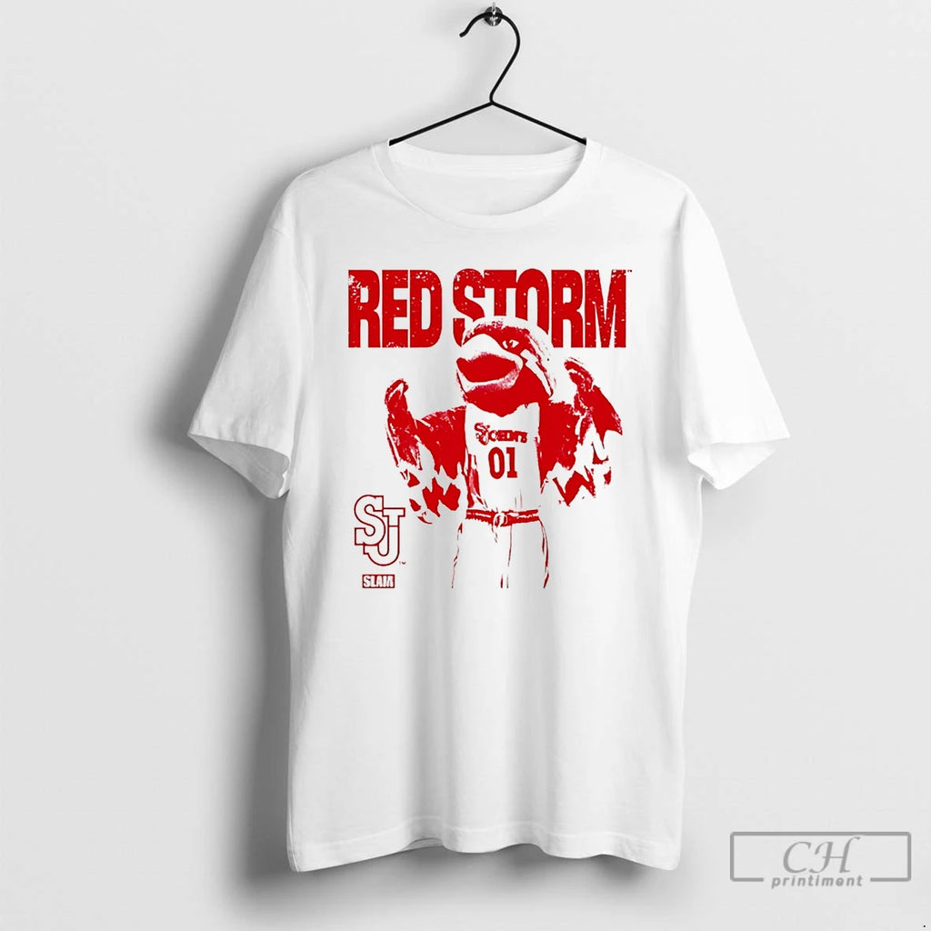 Classic Saint Johns Red Storm Mascot Mode