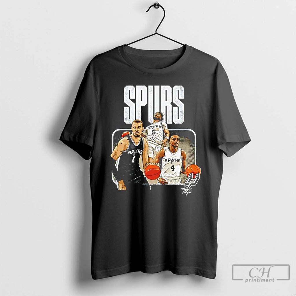 Classic San Antonio Spurs 2026 Nba Playoffs Collage Vintage
