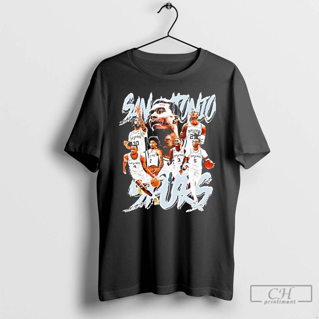 Classic San Antonio Spurs Basketball Team Nba Graphic 2026