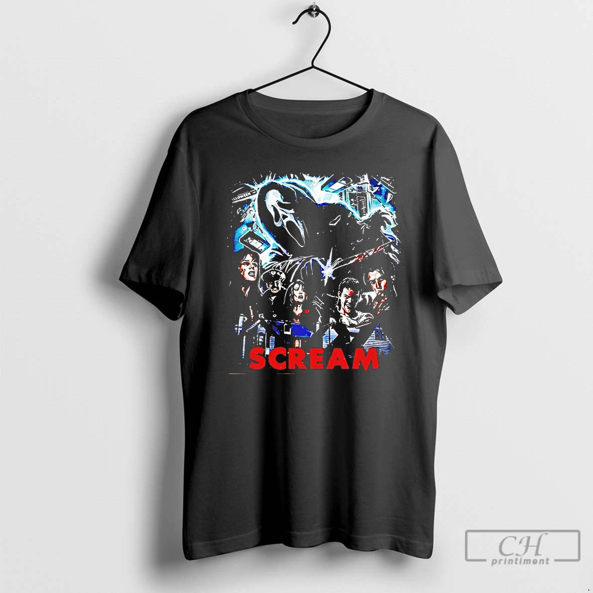 Classic Scream Hororr Movies Vintage