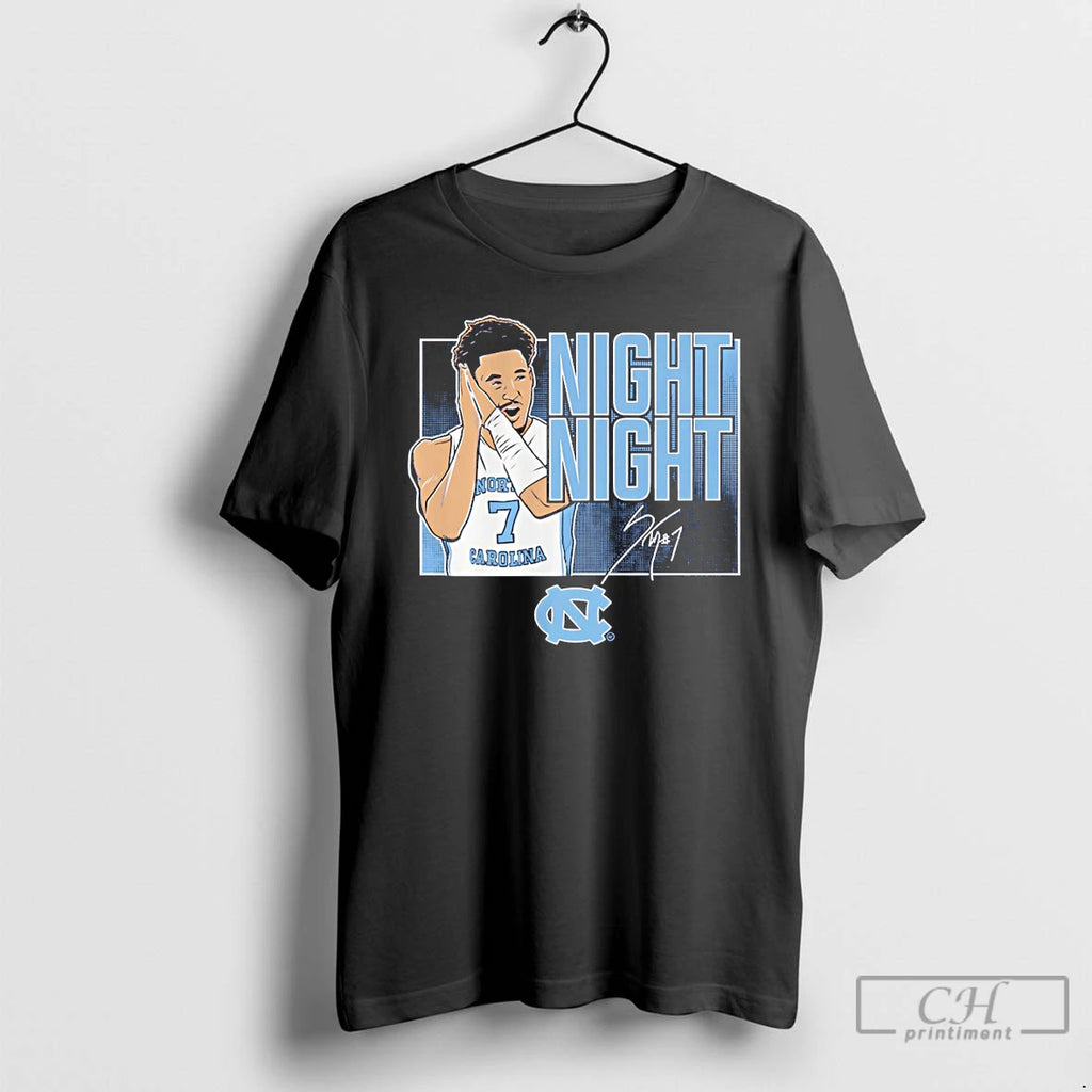 Classic Seth Trimble Said Night Night North Carolina Tar Heels Basketball Signature T Shirts Sweater