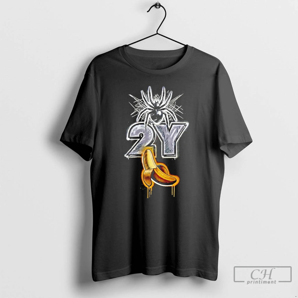 Classic Spider Killed Bananaman 2y Banana Graphic