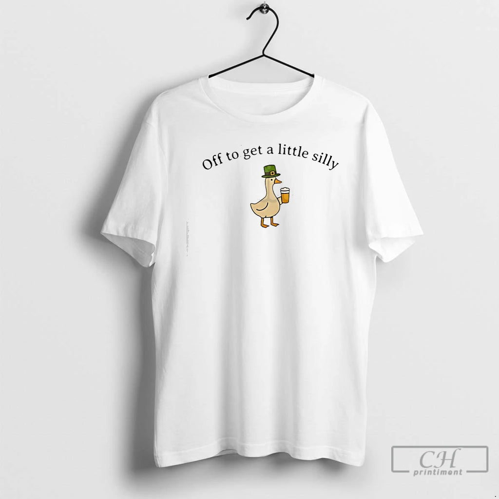 Classic St Patricks Day Goose Off To Get A Little Silly