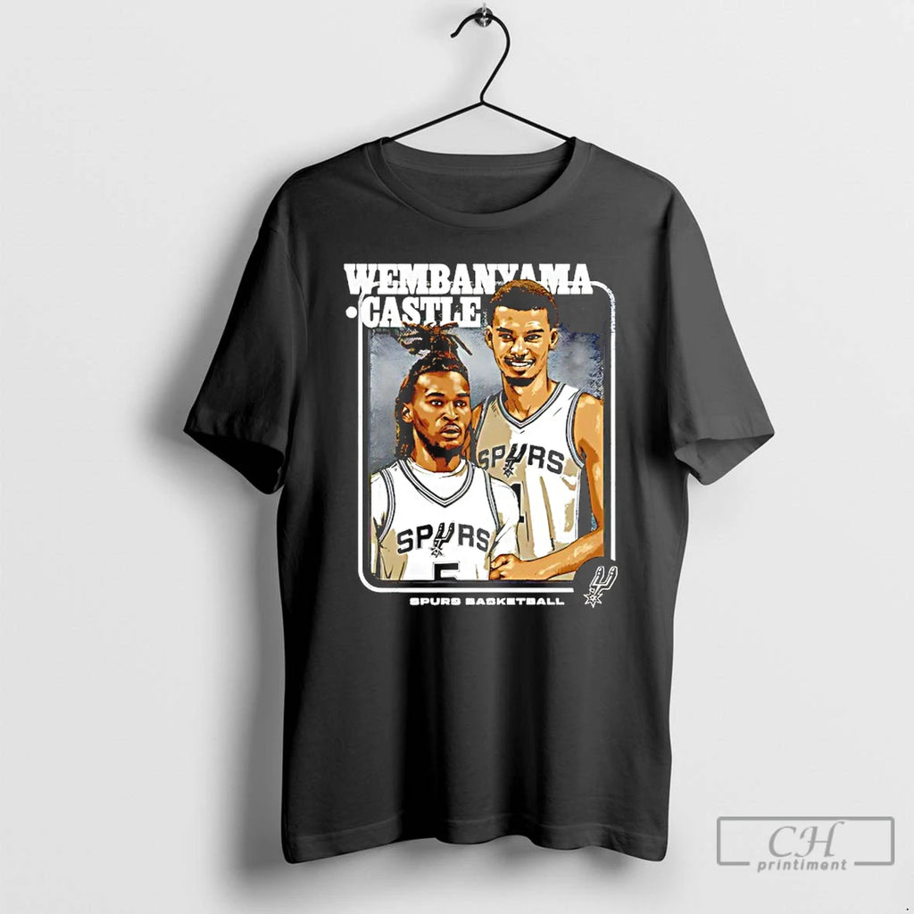 Classic Step Brothers Victor Wembanyama And Stephon Castle San Antonio Spurs