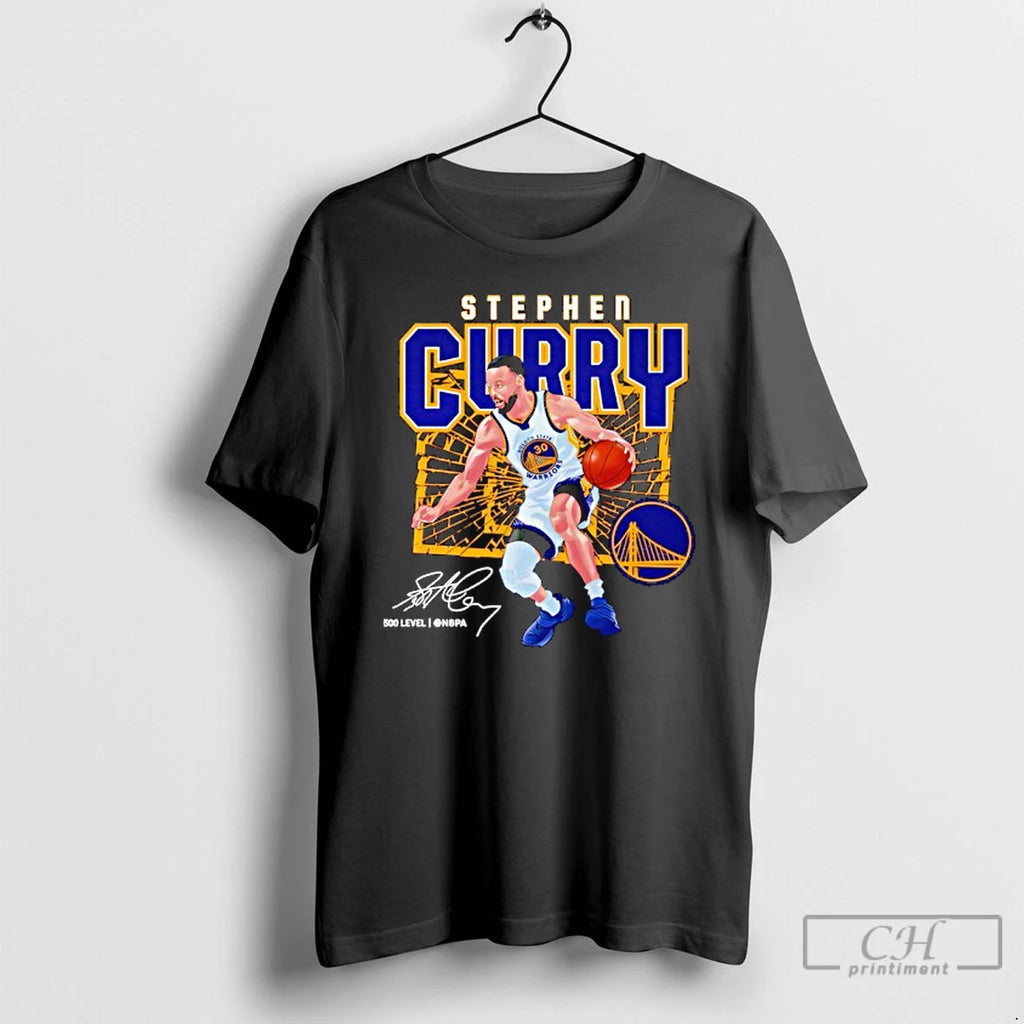 Classic Steph Curry Golden State Warriors Shattered Signatures