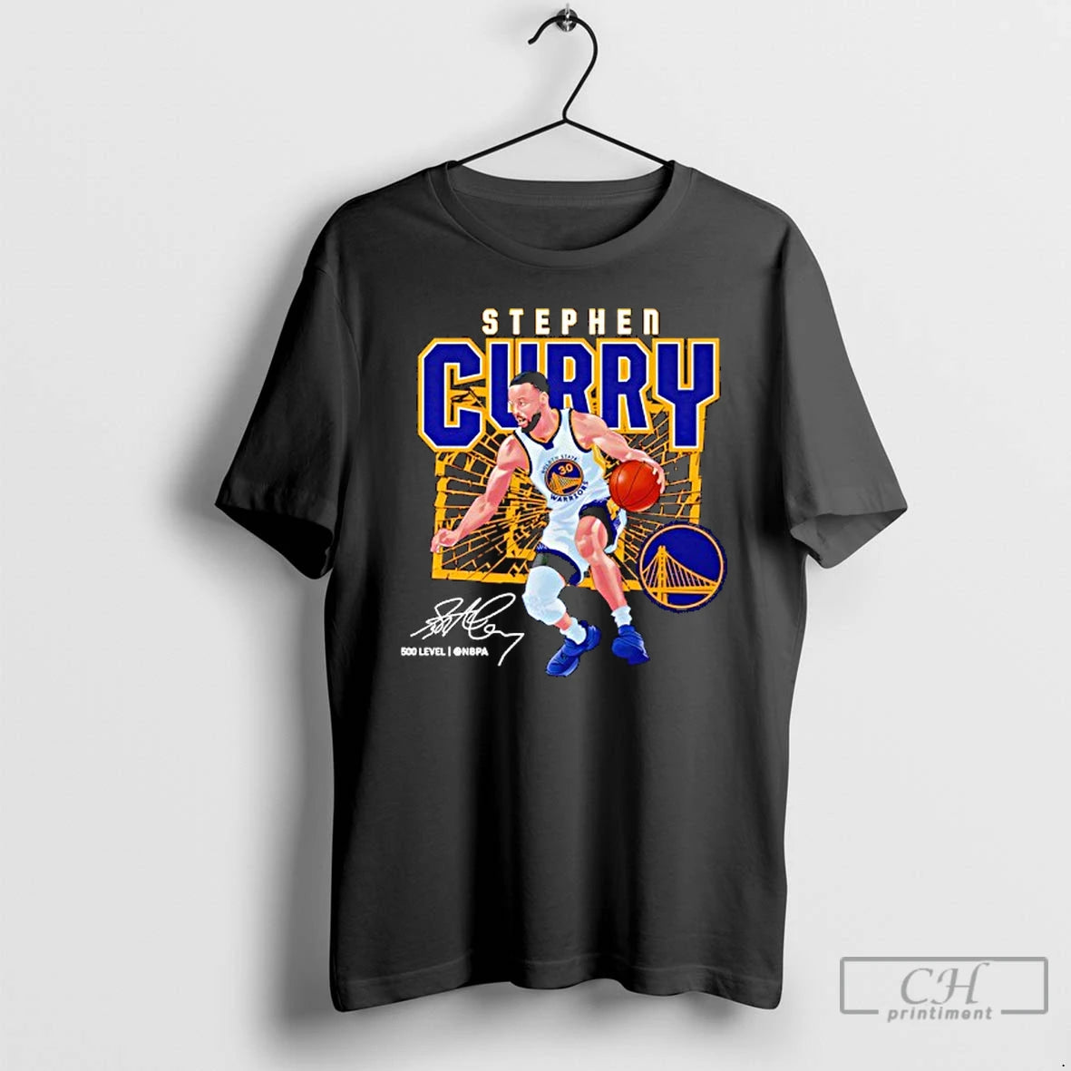Classic Steph Curry Golden State Warriors Shattered Signatures