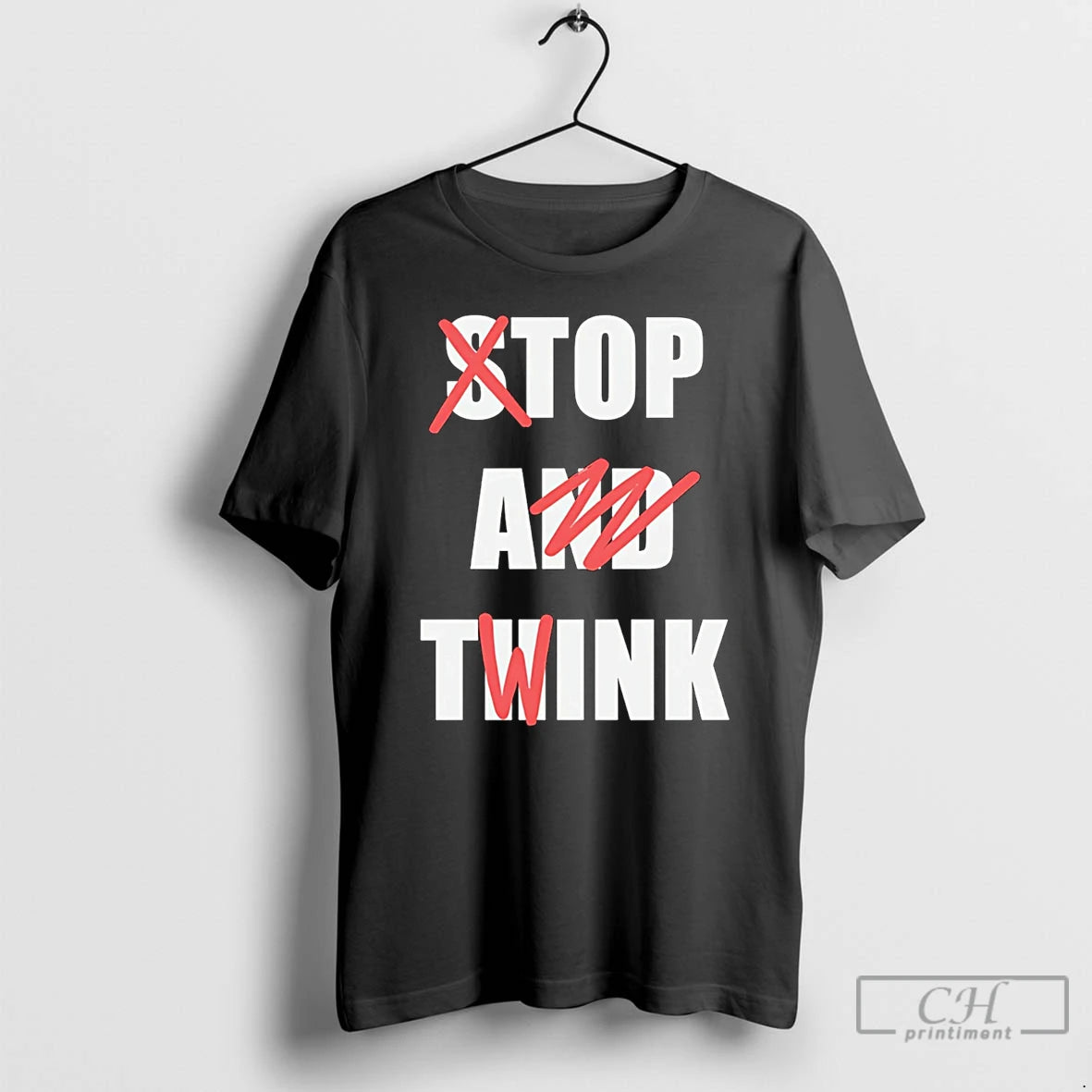 Classic Stop And Think Top A Twink