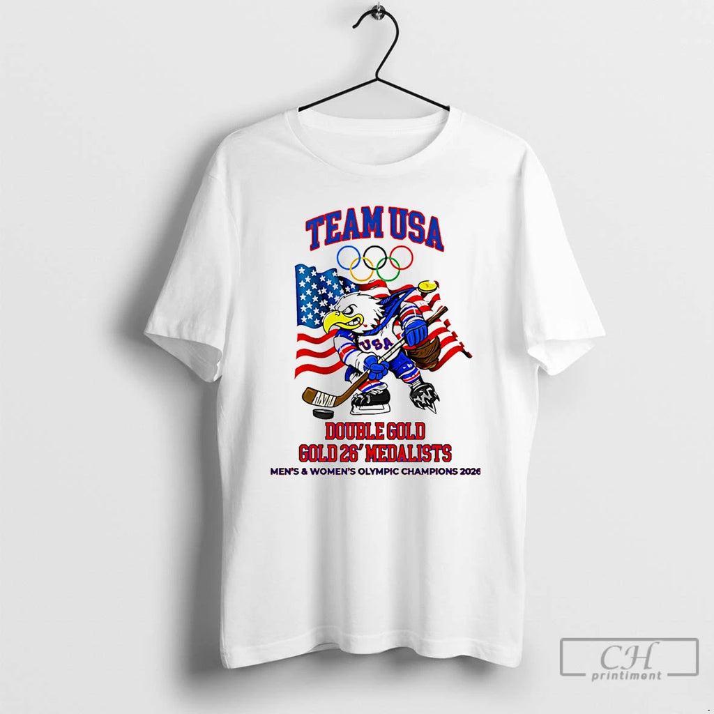 Classic Team Usa Double Gold 26 Medalists Olympics Champions 2026