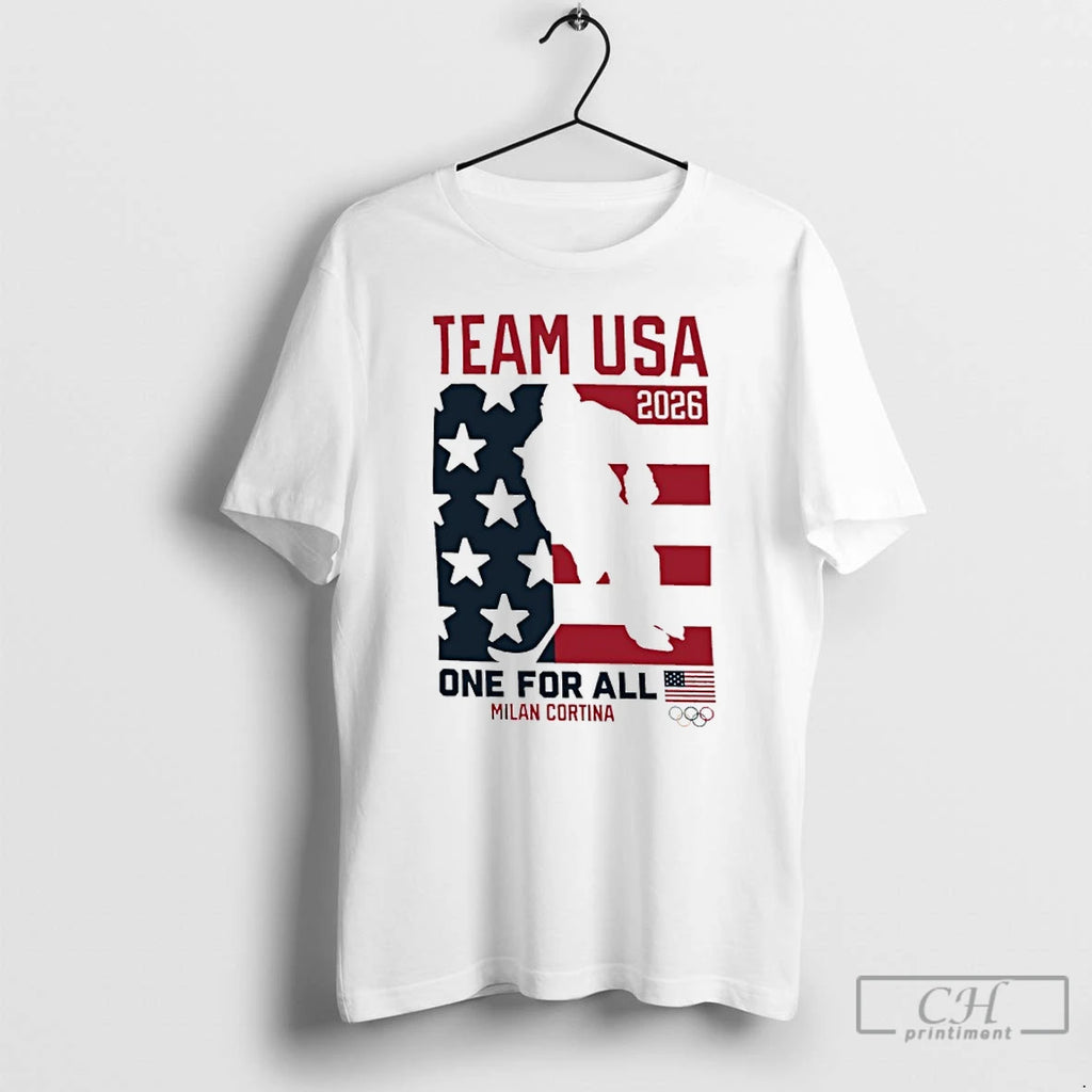 Classic Team Usa Hockey 2026 One For All Milan Cortina